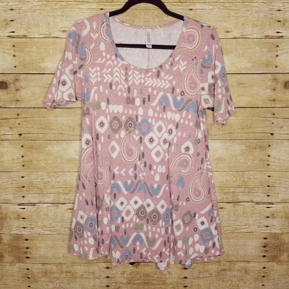 LulaRoe Lot of 2 Womens Small Perfect Tee Shirt - Picture 2 of 8